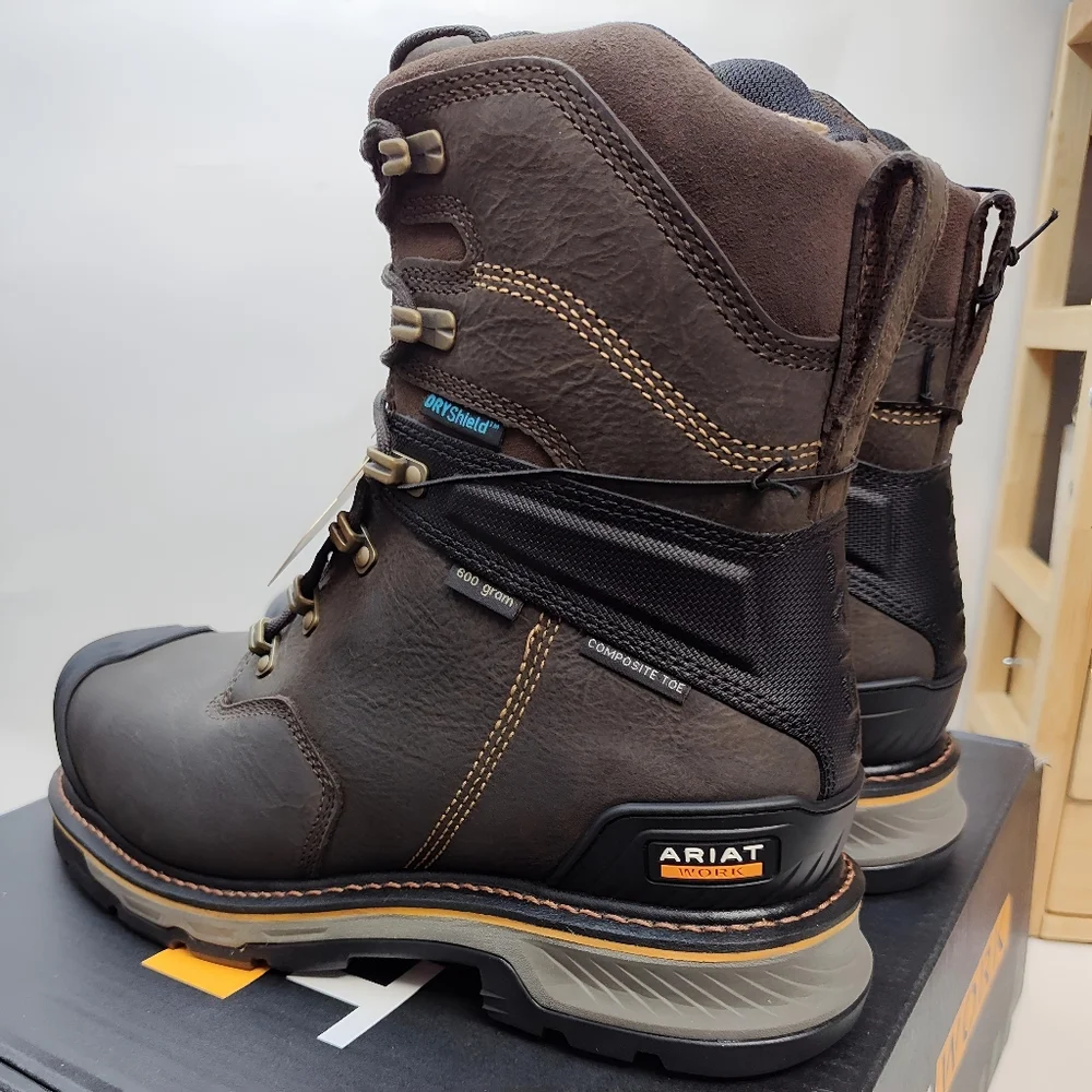 ARIAT Stump Jumper 8" CSA Glacier Grip H20 600g Composite Toe Work Boot 10038283 - Picture 6 of 15